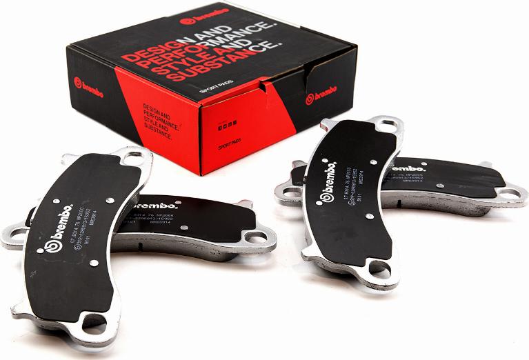 Brembo 07.B314.76 - Kit pastiglie freno per elevate prestazioni autozon.pro