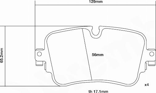 Brembo 07.B315.90 - Kit pastiglie freno per elevate prestazioni autozon.pro