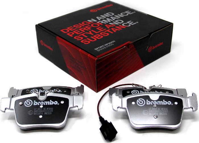 Brembo 07.B315.92 - Kit pastiglie freno per elevate prestazioni autozon.pro