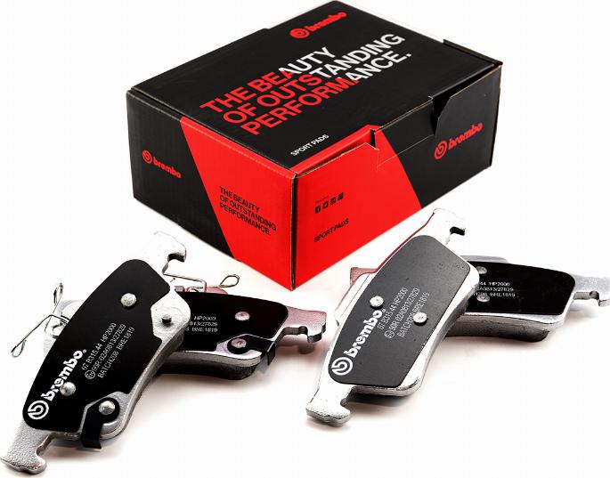 Brembo 07.B315.44 - Kit pastiglie freno per elevate prestazioni autozon.pro