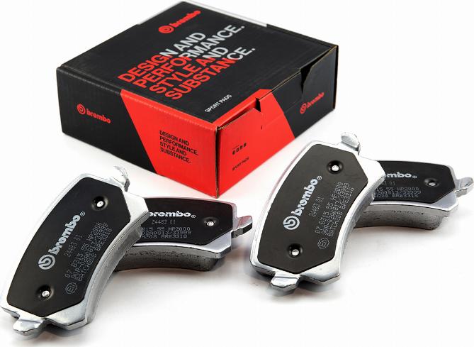 Brembo 07.B315.55 - Kit pastiglie freno per elevate prestazioni autozon.pro