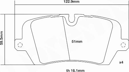 Brembo 07.B315.52 - Kit pastiglie freno per elevate prestazioni autozon.pro