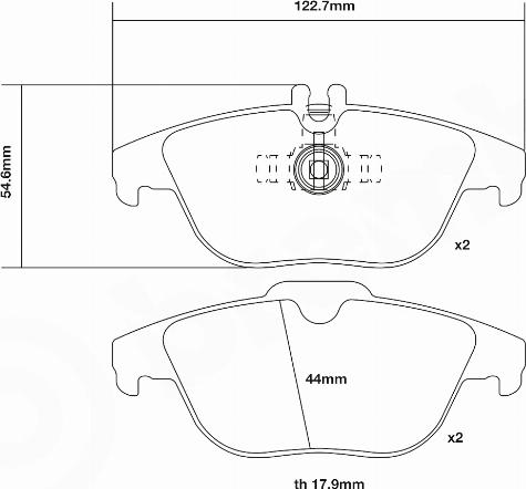 Brembo 07.B315.65 - Kit pastiglie freno per elevate prestazioni autozon.pro