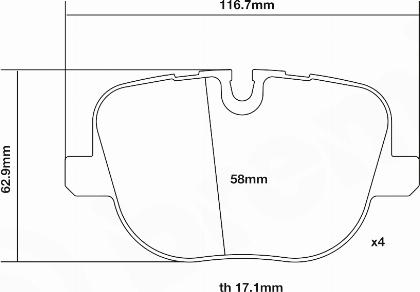 Brembo 07.B315.62 - Kit pastiglie freno per elevate prestazioni autozon.pro