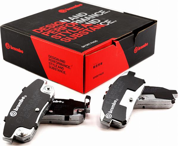 Brembo 07.B315.09 - Kit pastiglie freno per elevate prestazioni autozon.pro