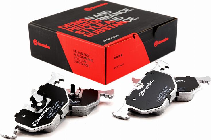 Brembo 07.B315.01 - Kit pastiglie freno per elevate prestazioni autozon.pro