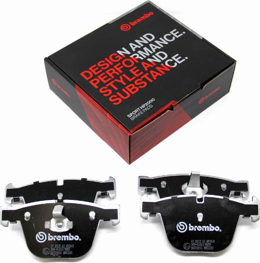 Brembo 07.B315.02 - Kit pastiglie freno per elevate prestazioni autozon.pro