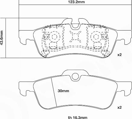 Brembo 07.B315.10 - Kit pastiglie freno per elevate prestazioni autozon.pro