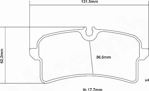 Brembo 07.B315.86 - Kit pastiglie freno per elevate prestazioni autozon.pro