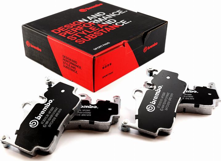 Brembo 07.B315.36 - Kit pastiglie freno per elevate prestazioni autozon.pro