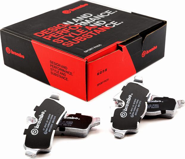 Brembo 07.B315.33 - Kit pastiglie freno per elevate prestazioni autozon.pro