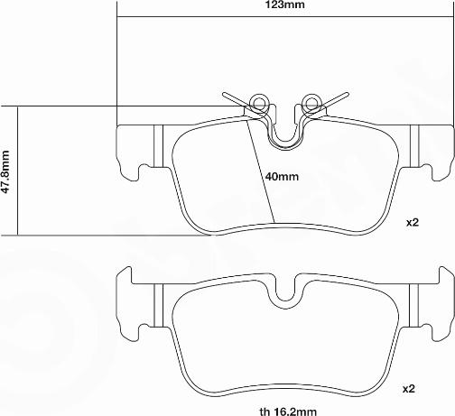 Brembo 07.B315.76 - Kit pastiglie freno per elevate prestazioni autozon.pro