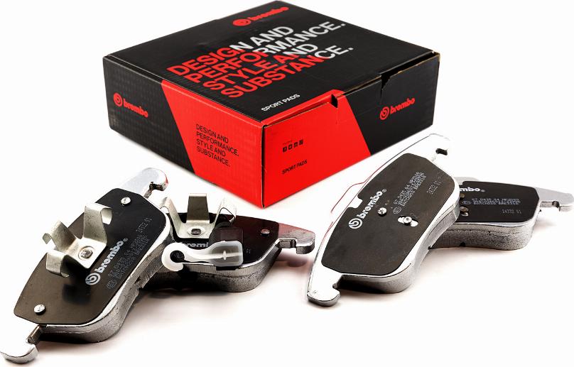 Brembo 07.D435.04 - Kit pastiglie freno per elevate prestazioni autozon.pro