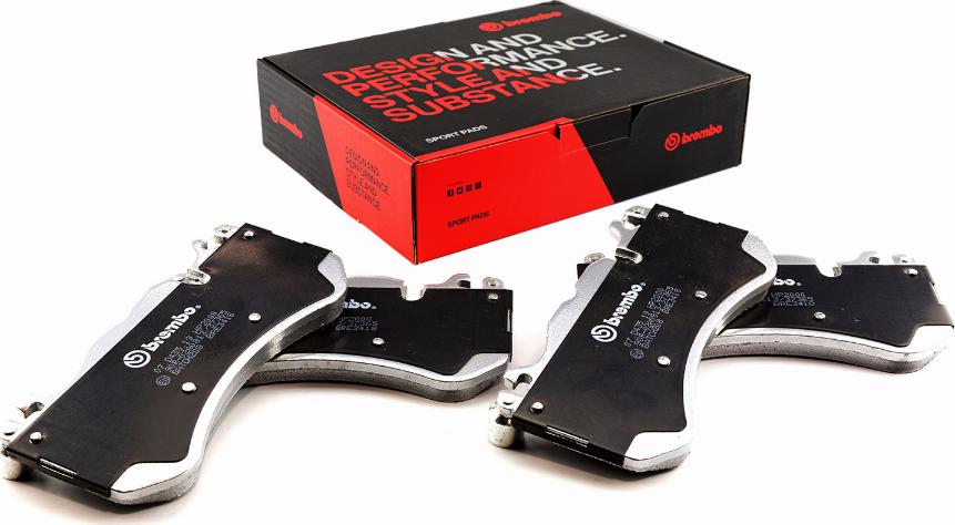 Brembo 07.D435.19 - Kit pastiglie freno per elevate prestazioni autozon.pro