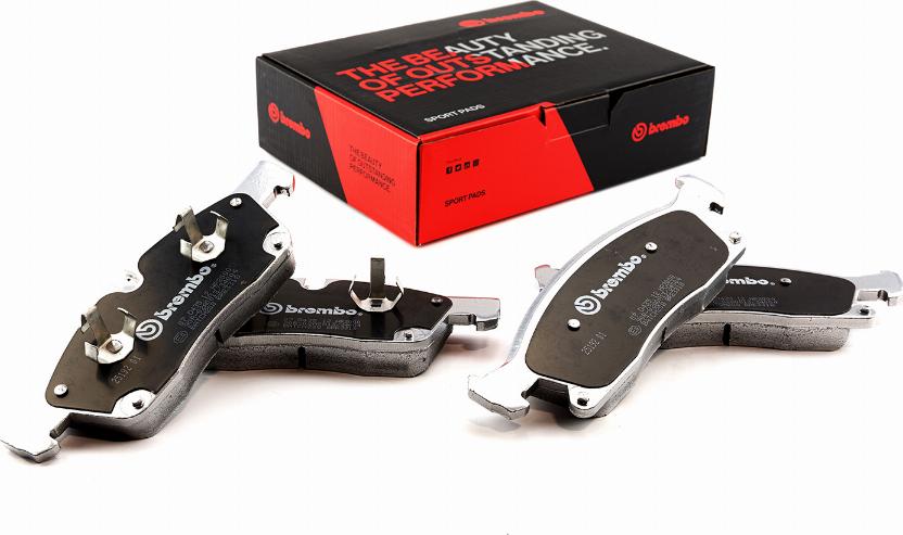 Brembo 07.D435.12 - Kit pastiglie freno per elevate prestazioni autozon.pro