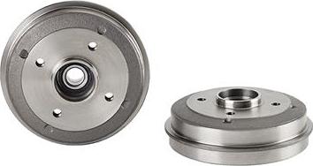 Brembo 14.4980.50 - Tamburo freno autozon.pro