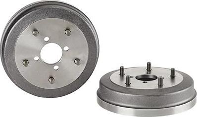 Brembo 14.A688.10 - Tamburo freno autozon.pro