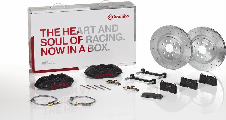 Brembo 1P4.7001AS - Kit freno per elevate prestazioni autozon.pro