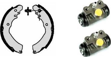 Brembo H 54 009 - Kit ganasce freno autozon.pro