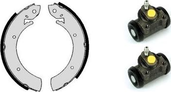 Brembo H 56 014 - Kit ganasce freno autozon.pro