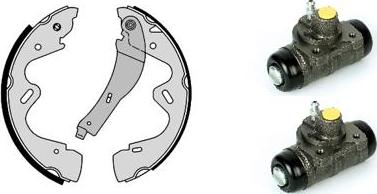 Brembo H 56 022 - Kit ganasce freno autozon.pro