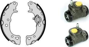 Brembo H 61 055 - Kit ganasce freno autozon.pro