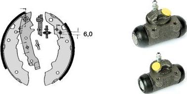 Brembo H 68 013 - Kit ganasce freno autozon.pro