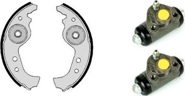 Brembo H 23 001 - Kit ganasce freno autozon.pro