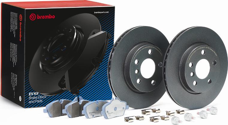 Brembo KT 08 011 - Kit freno, Freno a disco autozon.pro