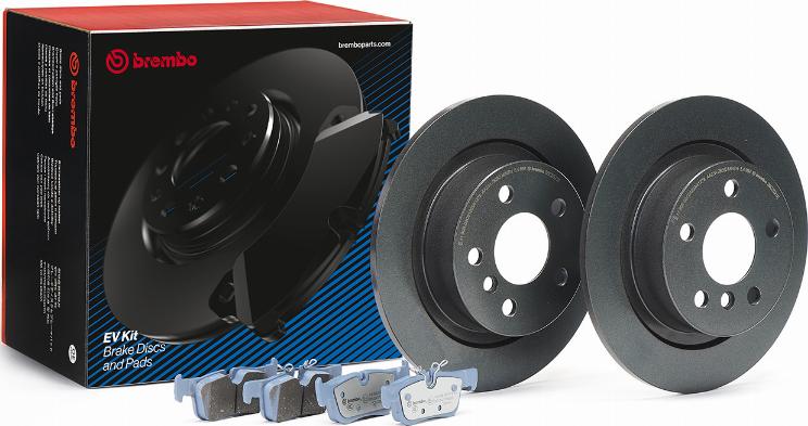 Brembo KT 08 012 - Kit freno, Freno a disco autozon.pro