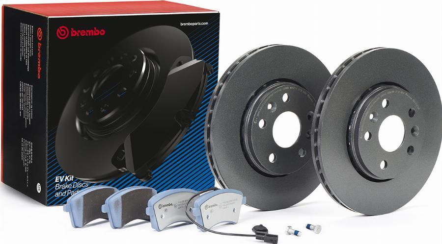 Brembo KT 08 034 - Kit freno, Freno a disco autozon.pro