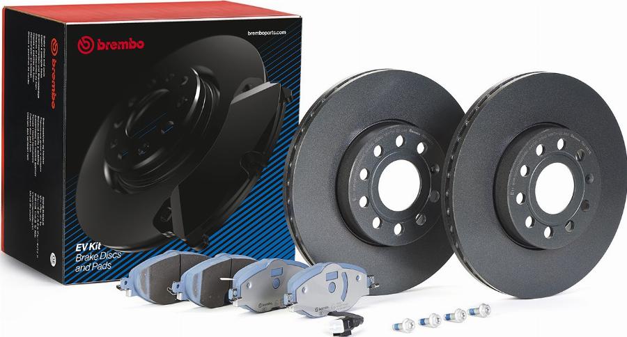 Brembo KT 08 038 - Kit freno, Freno a disco autozon.pro