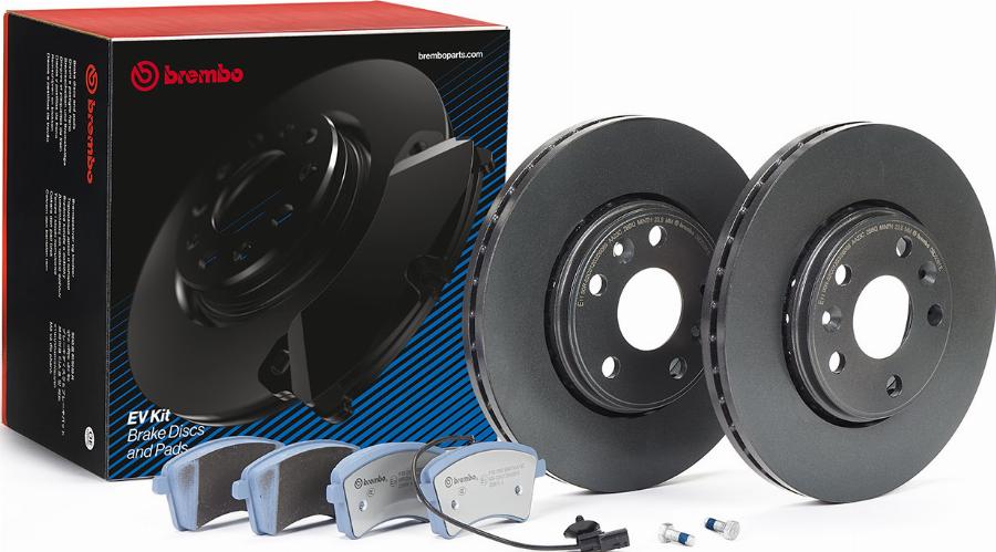 Brembo KT 08 037 - Kit freno, Freno a disco autozon.pro