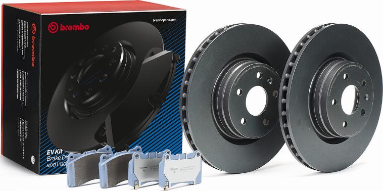 Brembo KT 08 021 - Kit freno, Freno a disco autozon.pro