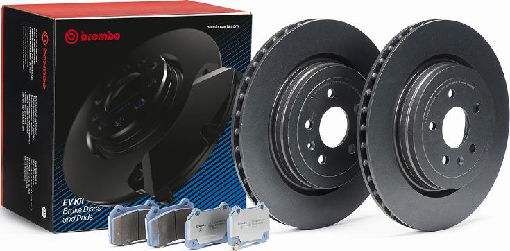 Brembo KT 08 023 - Kit freno, Freno a disco autozon.pro