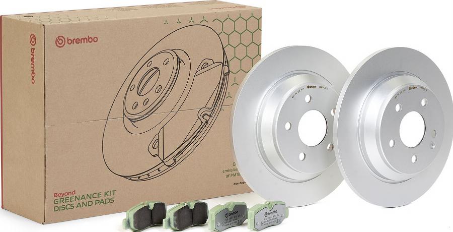 Brembo KT 10 032 - Kit freno, Freno a disco autozon.pro