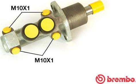 Brembo M 85 010 - Cilindro maestro del freno autozon.pro