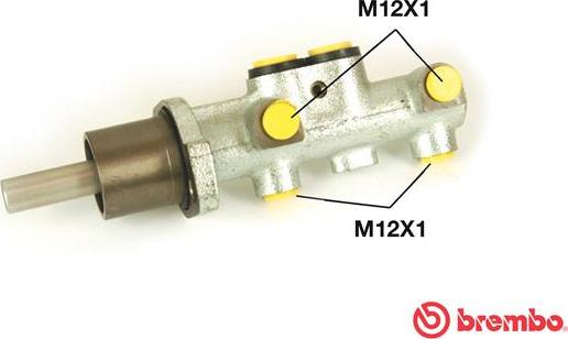 Brembo M 85 037 - Cilindro maestro del freno autozon.pro