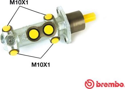 Brembo M 23 004 - Cilindro maestro del freno autozon.pro