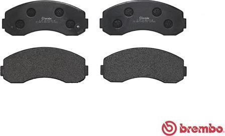 Brembo P 99 003 - Kit pastiglie freno, Freno a disco autozon.pro