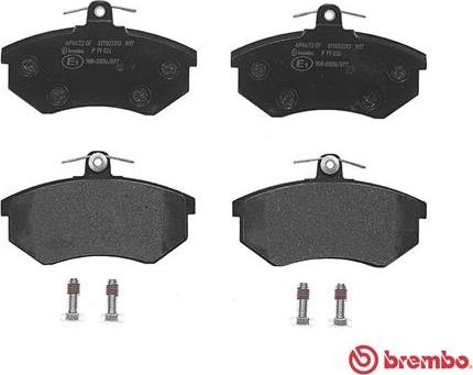 Brembo P 99 026 - Kit pastiglie freno, Freno a disco autozon.pro