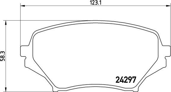 Brembo P 49 043 - Kit pastiglie freno, Freno a disco autozon.pro