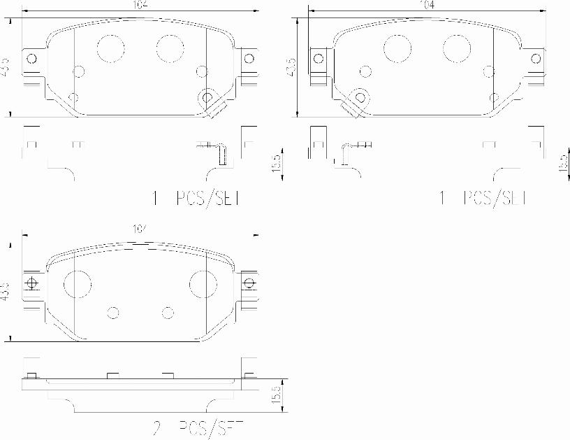 Brembo P49063N - Kit pastiglie freno, Freno a disco autozon.pro