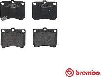 Brembo P 49 013 - Kit pastiglie freno, Freno a disco autozon.pro