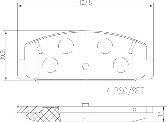 Brembo P49036N - Kit pastiglie freno, Freno a disco autozon.pro