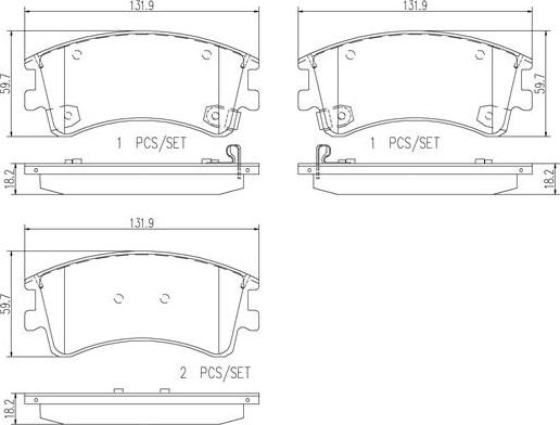 Brembo P49032N - Kit pastiglie freno, Freno a disco autozon.pro