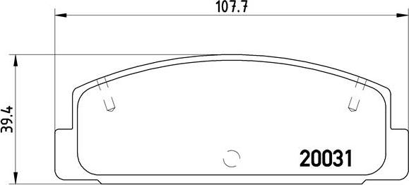 Brembo P 49 037 - Kit pastiglie freno, Freno a disco autozon.pro