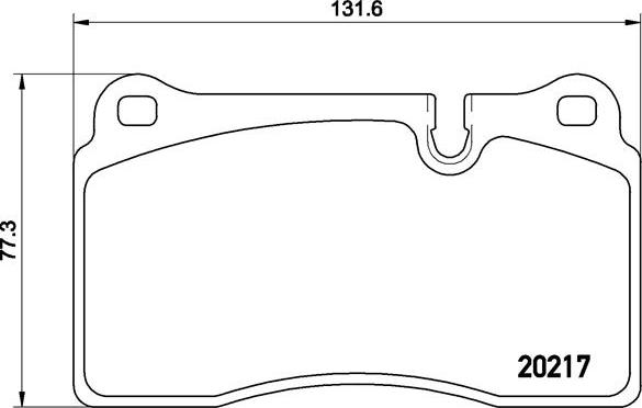 Brembo P 44 018 - Kit pastiglie freno, Freno a disco autozon.pro