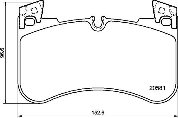 Brembo P 44 029 - Kit pastiglie freno, Freno a disco autozon.pro