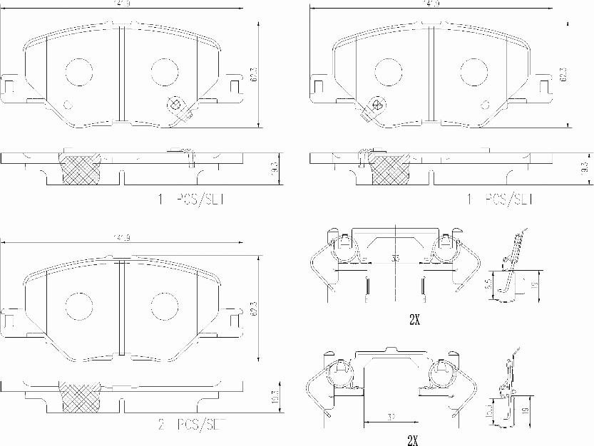 Brembo P59096N - Kit pastiglie freno, Freno a disco autozon.pro